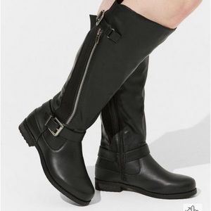 Torrid Side Buckle Knee Boot 10.5WW - wide calf